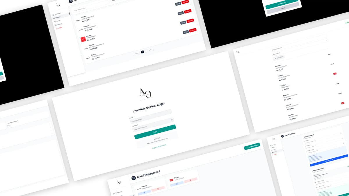 Anura Opticians Inventory Management System